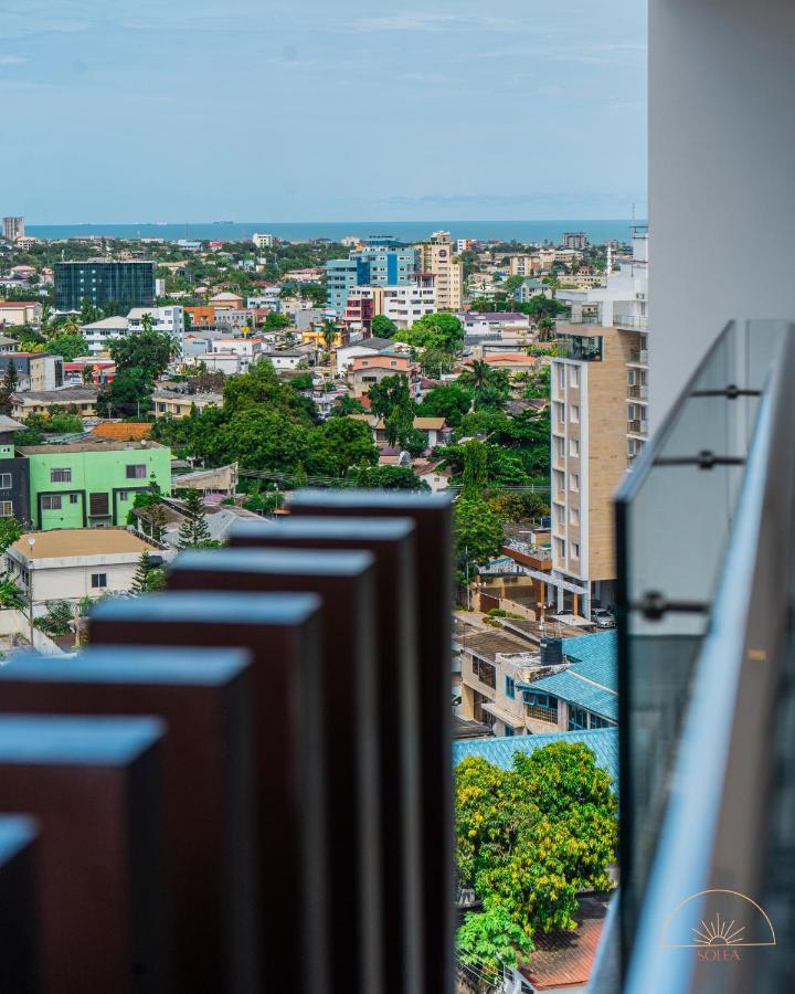 Solea 1 Bedroom Apartment - Central, Comfortable, Cozy, Balcony, Pool, Gym Accra Eksteriør billede